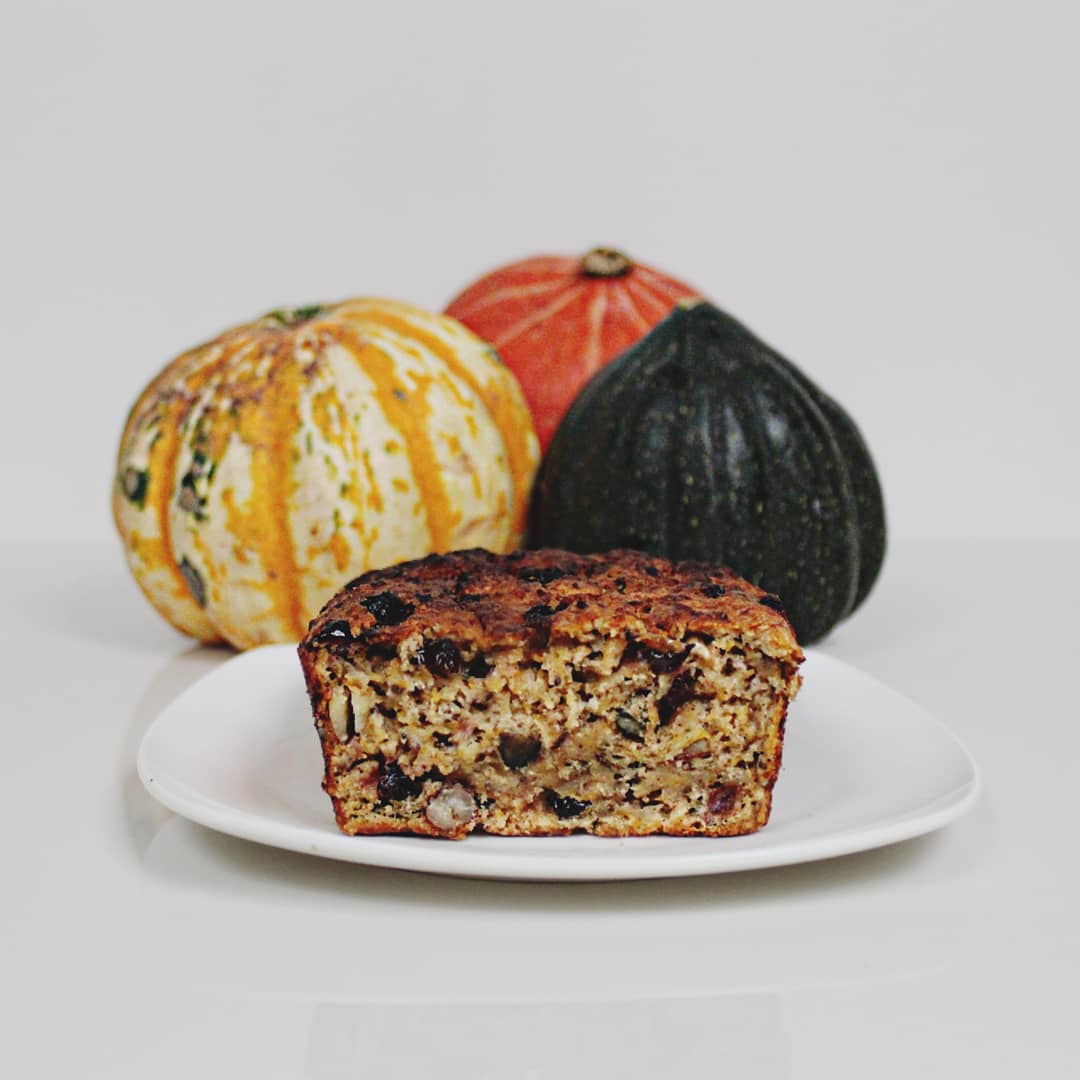 Homemade Vegan Buttternut Squash Loaf Cake - Mystic Brew Teas