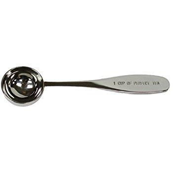 Tea Measuring Spoon for Loose Leaf Tea (1 Perfect Cup Size S/Steel) - Mystic Brew Teas