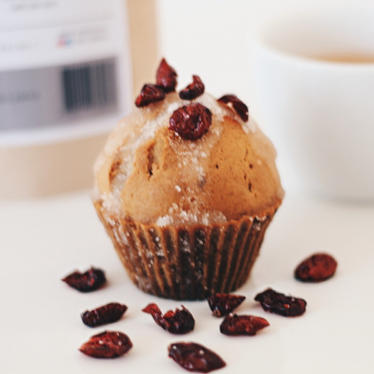 Cranberry & Lychee Jasmine Tea Muffins - Mystic Brew Teas