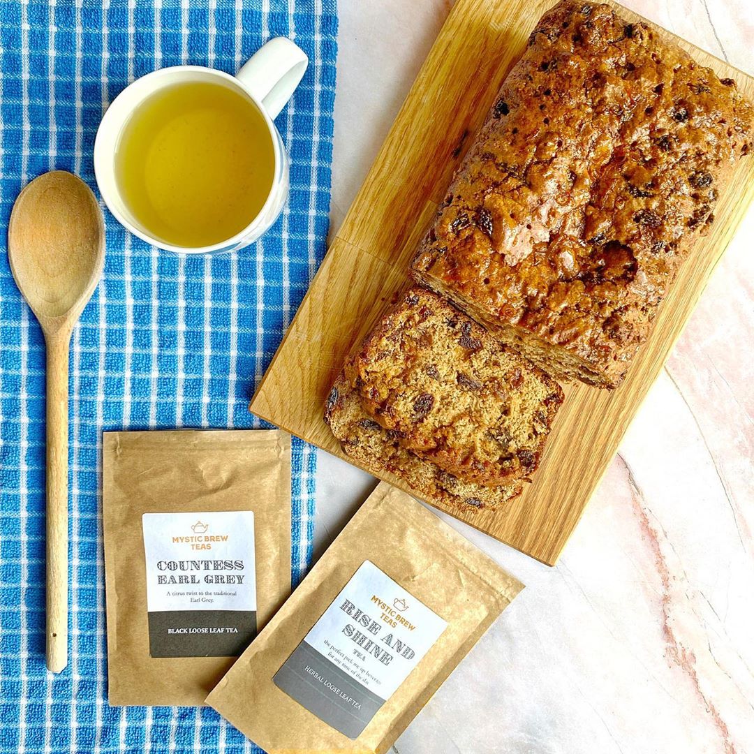 Nan's Tea Loaf Recipe by @locatinglucy | Mystic Brew Teas