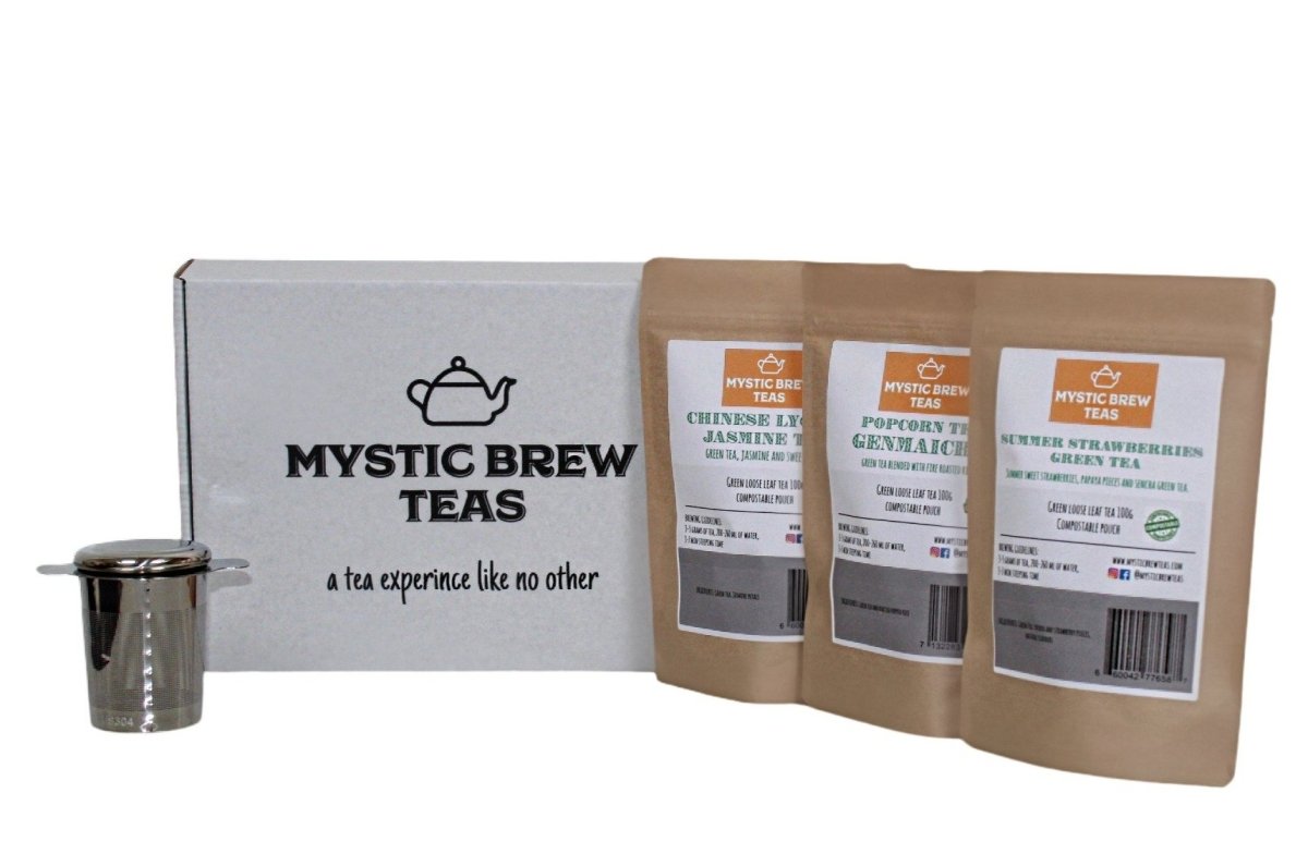 Green Teas Box Set - Mystic Brew Teas