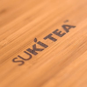 Suki Bamboo Tea Tray Plus A Sample Of Mystic Brew's Loose Leaf Tea - Mystic Brew Teas