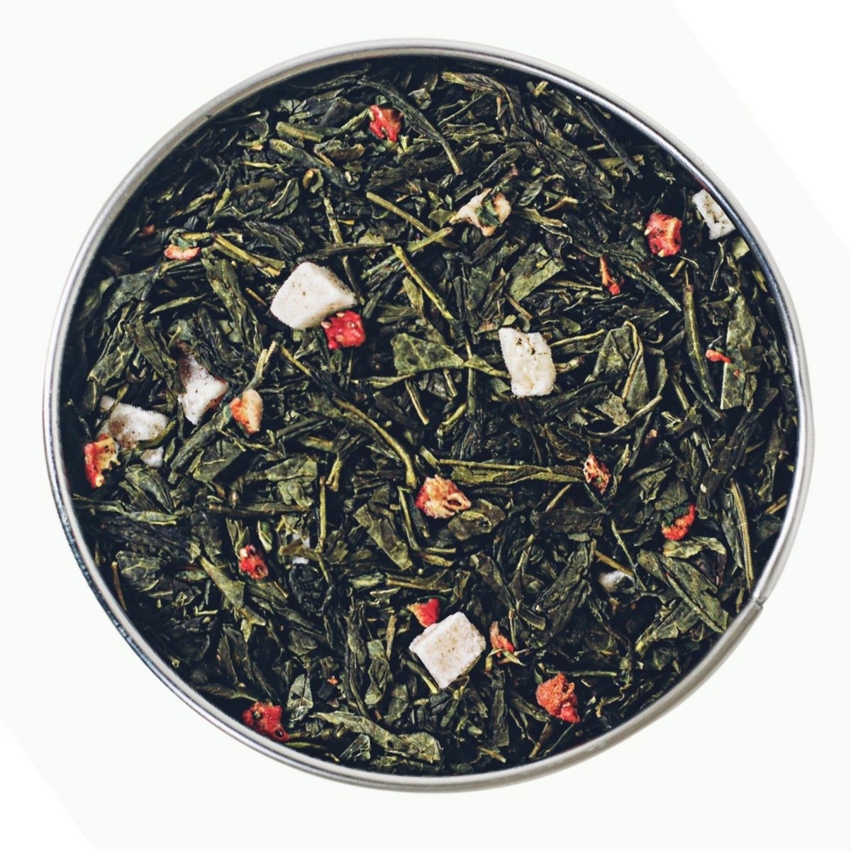 Summer Strawberry Green Tea - Mystic Brew Teas