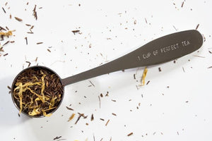 Tea Measuring Spoon for Loose Leaf Tea (1 Perfect Cup Size S/Steel) - Mystic Brew Teas