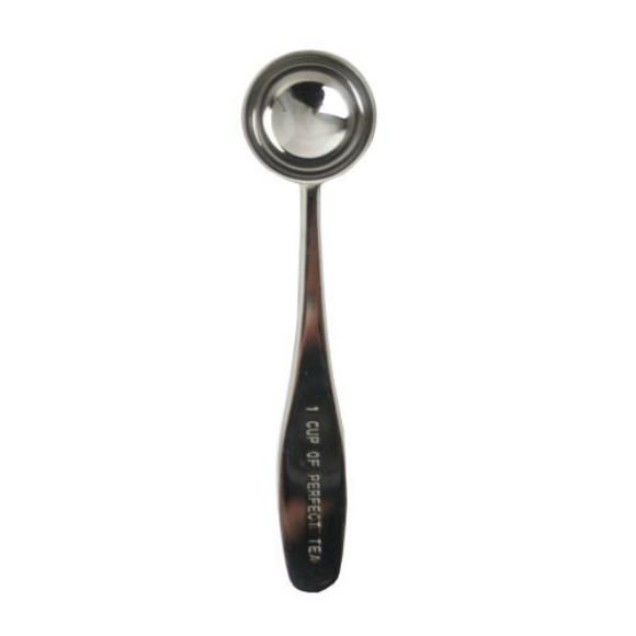 Tea Measuring Spoon for Loose Leaf Tea (1 Perfect Cup Size S/Steel) - Mystic Brew Teas