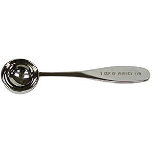 Tea Measuring Spoon for Loose Leaf Tea (1 Perfect Cup Size S/Steel) - Mystic Brew Teas